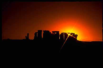 Stonehenge at Sunset