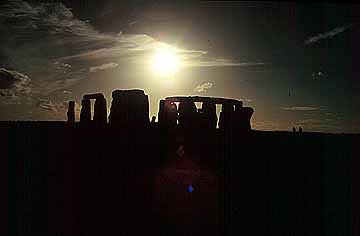 Stonehenge at Sunset